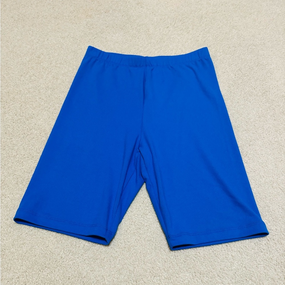 Brand New Casual Biker Shorts in Cobalt